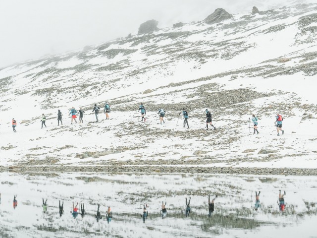 Gran actuacin de Eduardo Castro en la carrera Ushuaia Trail Race